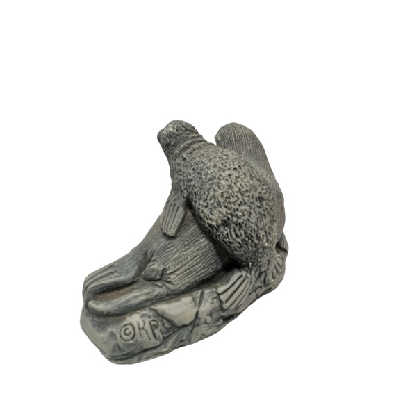 Seal and Pup Sculpture Made From Volcanic Ash - Picture 5 of 9